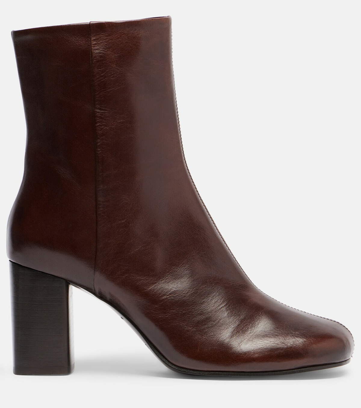 Lemaire Anatomic 80 leather ankle boots