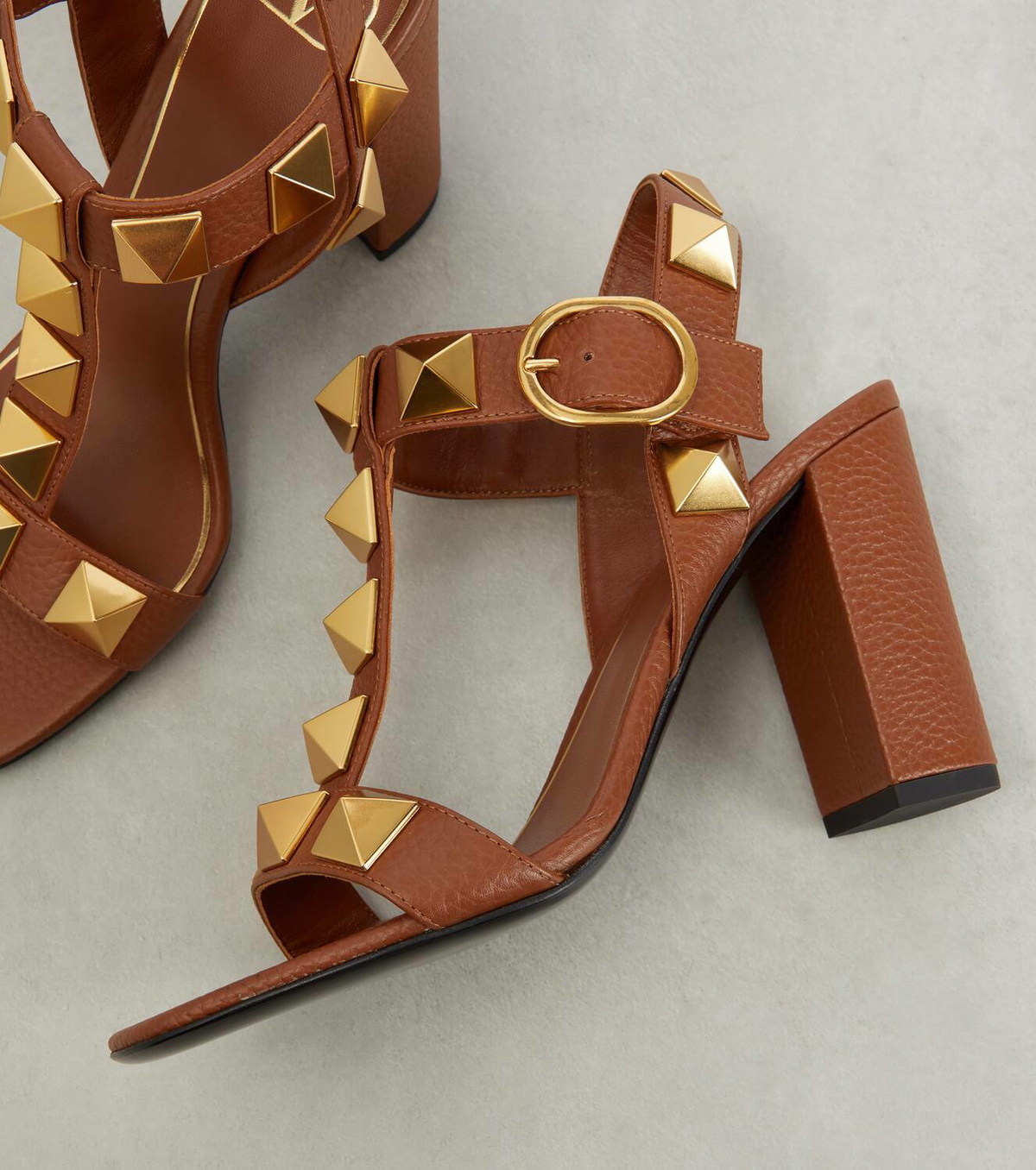 Valentino Garavani Roman Stud leather sandals Valentino Garavani