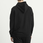 Moncler Men's Stripe Logo Zip Up Hoodie in Black