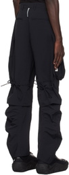 Archival Reinvent Black Hidden Worker Cargo Pants