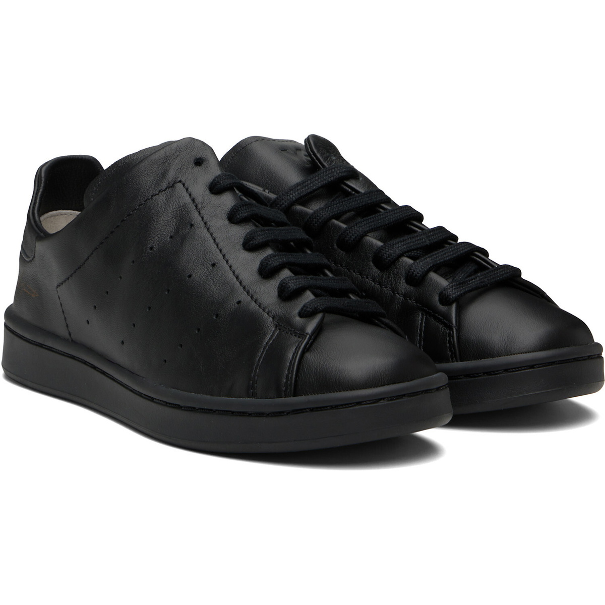 Y-3 Black Diagonal Stan Smith Sneakers