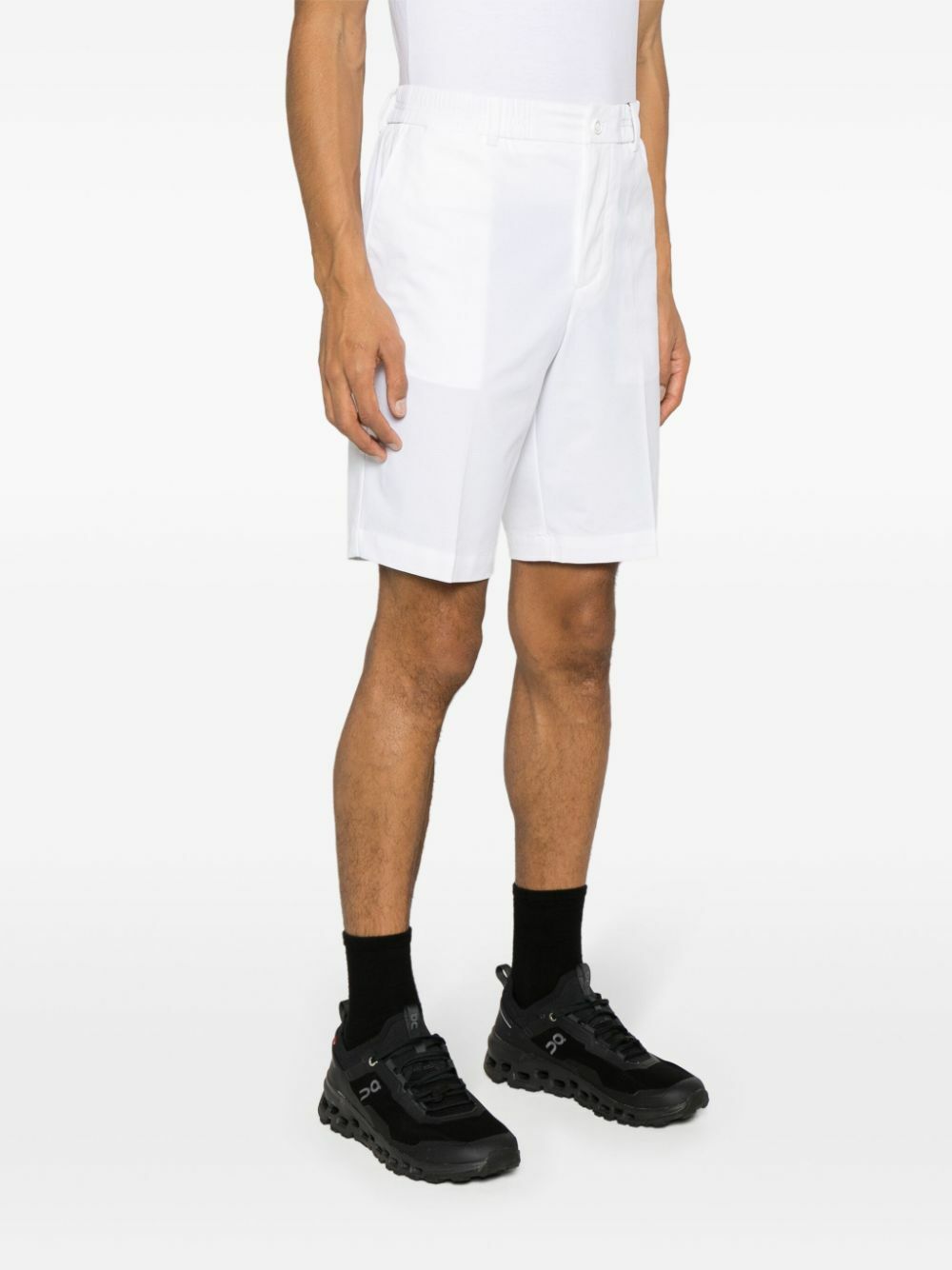 J.Lindeberg White Stuart Golf Shorts