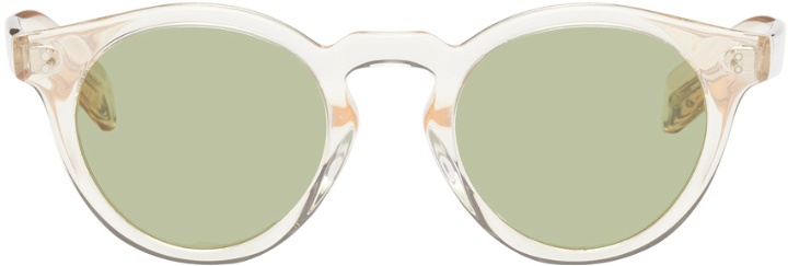 Photo: Oliver Peoples Beige Martineaux Sunglasses