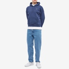 Air Jordan Men's Essential Fleece Popover Hoody in Midnight Navy/White