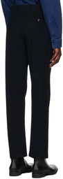 Gabriela Hearst Navy Rhys Corduroy Trousers