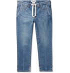 Remi Relief - Slim-Fit Tapered Denim Drawstring Jeans - Blue