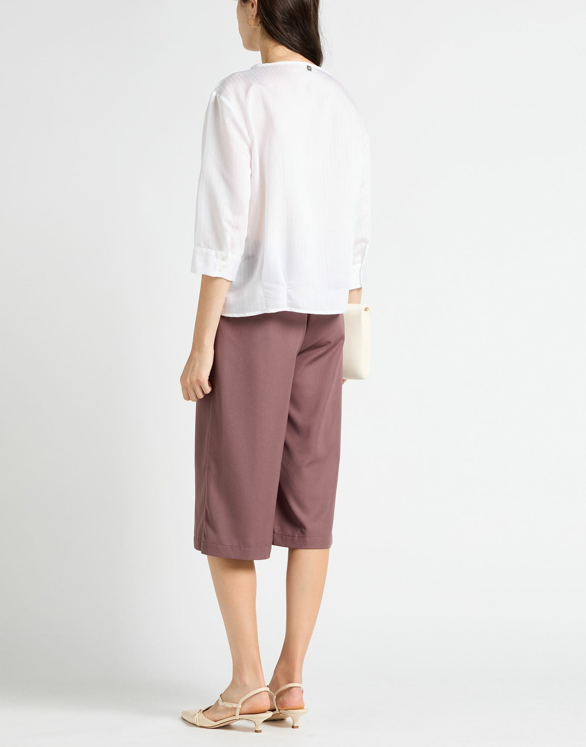 Manila Grace Womens Top in White