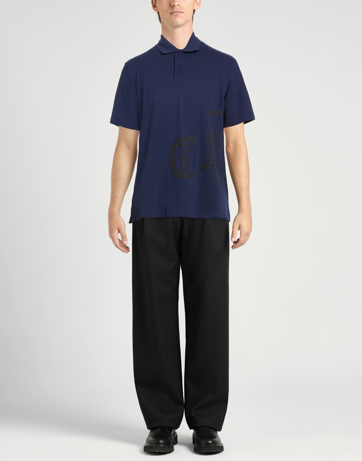 Just Cavalli Mens Polo shirt in Navy