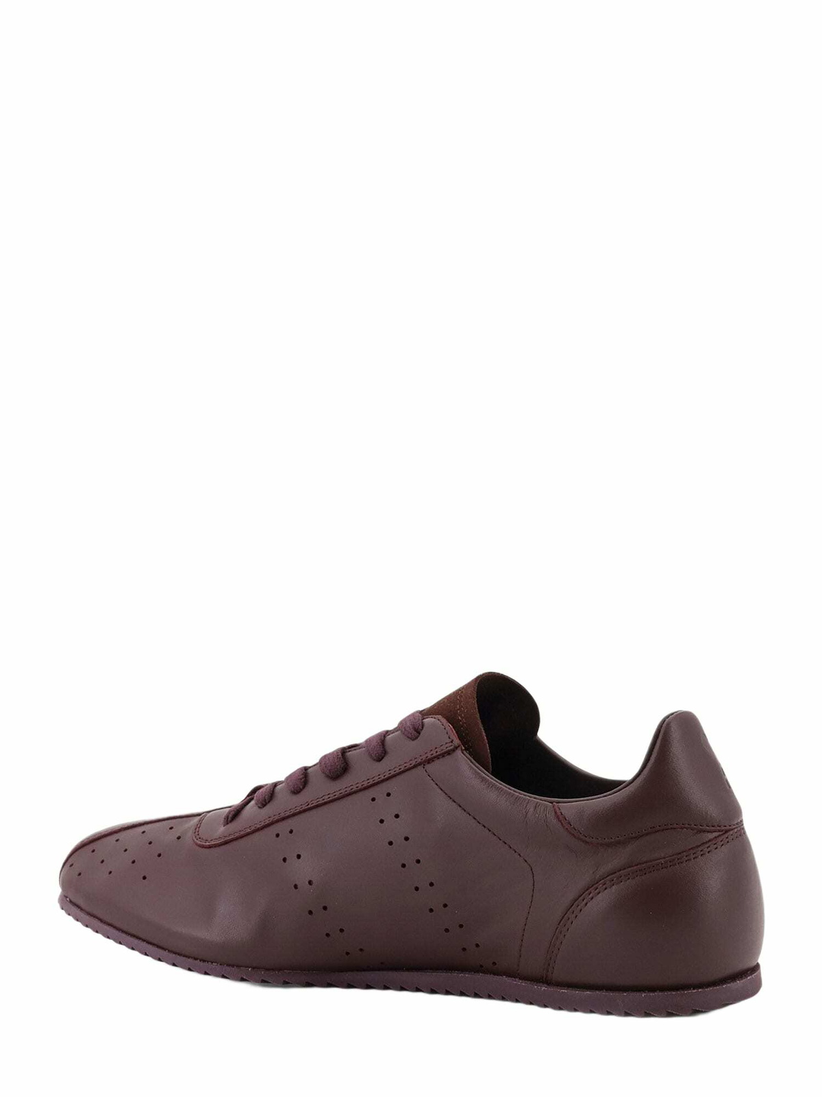 Ami Alexandre Mattiussi Leather Low-top Sneakers