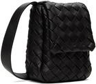 Bottega Veneta Black Mini Vertical Cobble Pouch