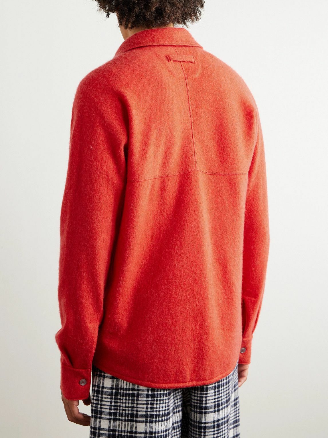 ZEGNA x The Elder Statesman - Brushed Oasi Cashmere Shirt