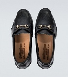 Yuketen - Bit leather loafers
