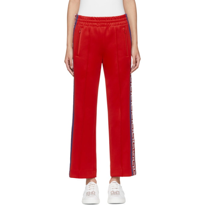 Photo: Marc Jacobs Red Logo Track Pants