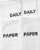 Daily Paper Etype Sock Pack White Socks