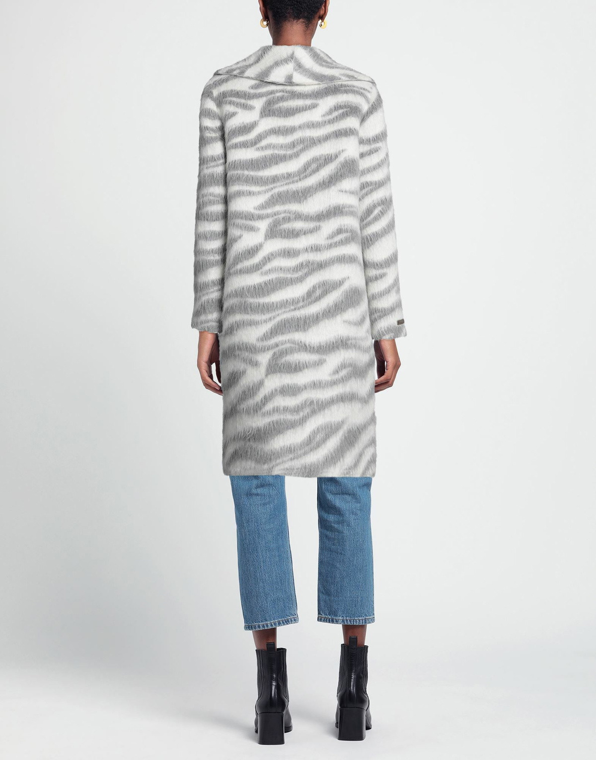 Peserico Womens Coat in Grey