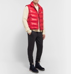 Moncler - Tib Quilted Shell Down Gilet - Red