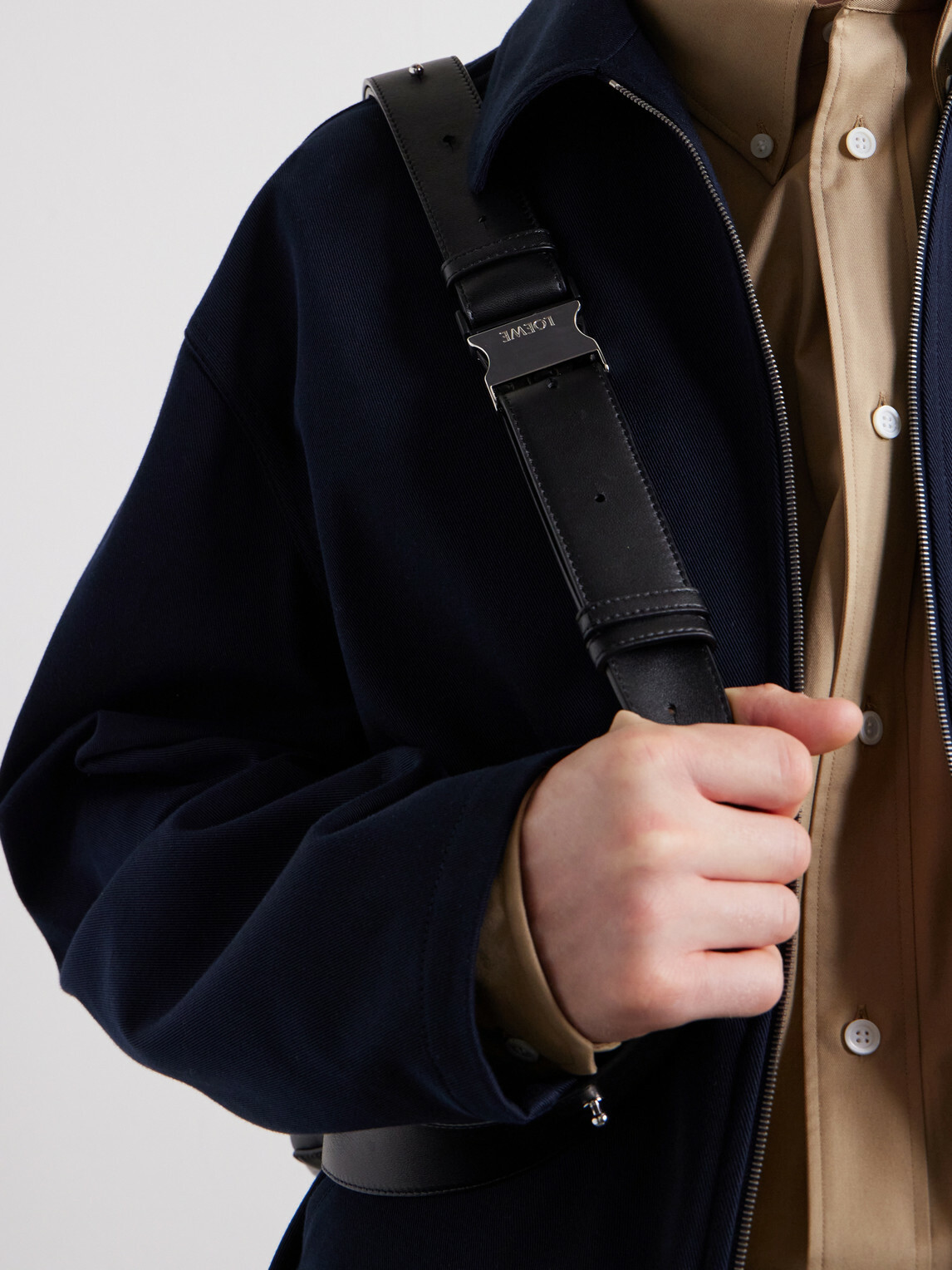 LOEWE - Puzzle Featherlight Sling Leather Belt Bag