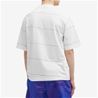 Burberry Men's Diagonal Stripe T-Shirt in White