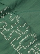 Cherry Los Angeles - Logo-Embroidered Nylon Bomber Jacket - Green