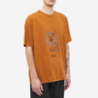 Bode Men's Embellished Lion T-Shirt in Marigold