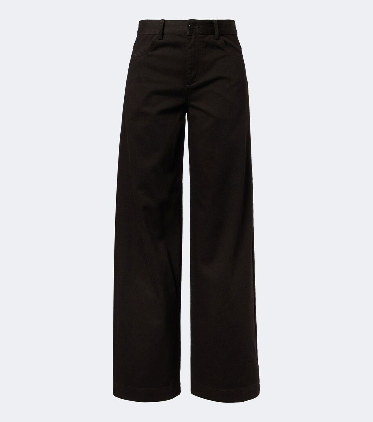 Vince Cotton twill wide-leg pants
