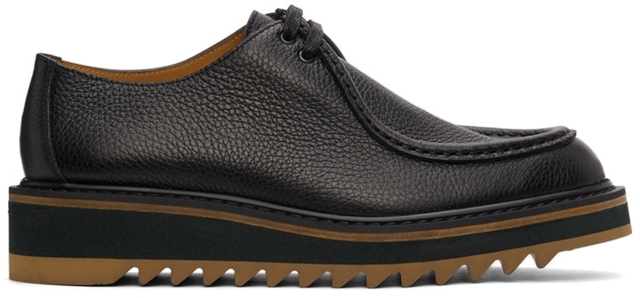 Photo: Dries Van Noten Black Grained Derbys