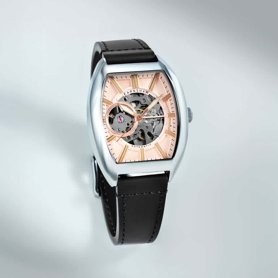 Thomas Earnshaw Beauchamp Automatic Rose Gold Dial Mens Watch ES-8310-44
