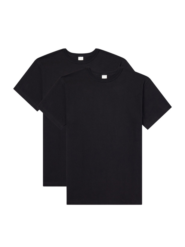 Photo: 3sixteen - Set of Two Cotton-Jersey T-Shirt - Black