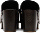 A.P.C. Black 'Les Sabots' Heels