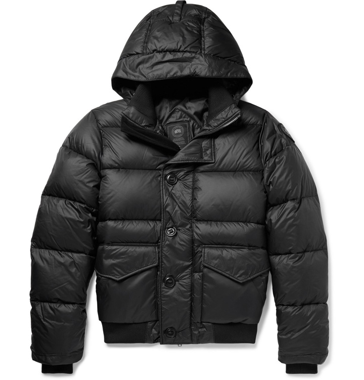 Photo: Canada Goose - Ventoux Quilted Nylon Hooded Down Jacket - Black
