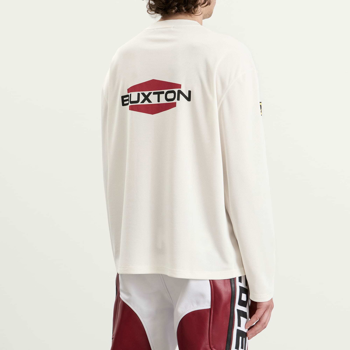 END. x Cole Buxton Men's Trials Mesh Long Sleeve in White