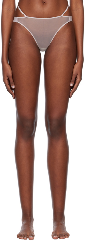 Photo: Nensi Dojaka SSENSE Exclusive Taupe Briefs