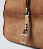 Prada Suede duffel bag