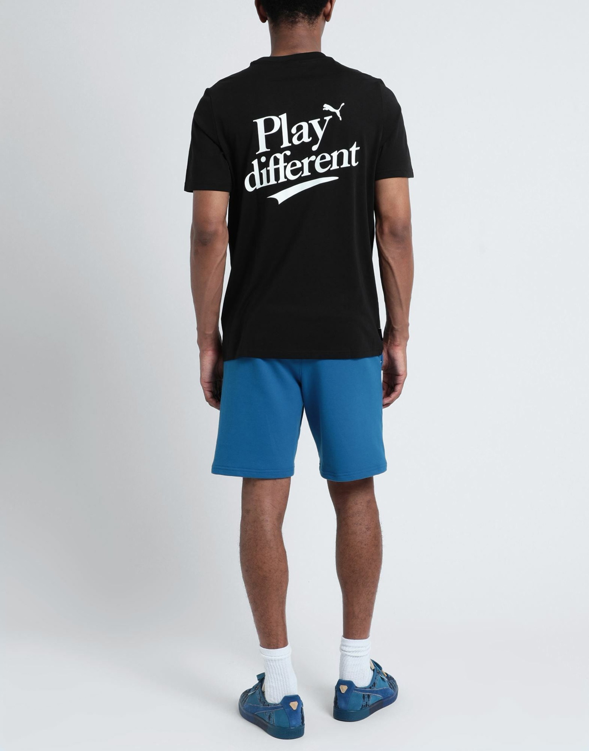 Puma Graphics Puma Legacy Tee Mens T-shirt in Black