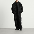 Stone Island Men's Nylon Smerigliato-TC Short Parka Jacket in Black
