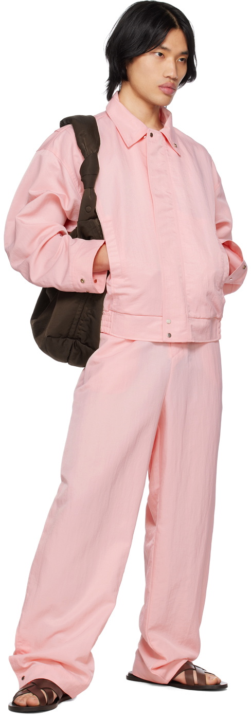 Birrot Pink Giwa Bomber Jacket