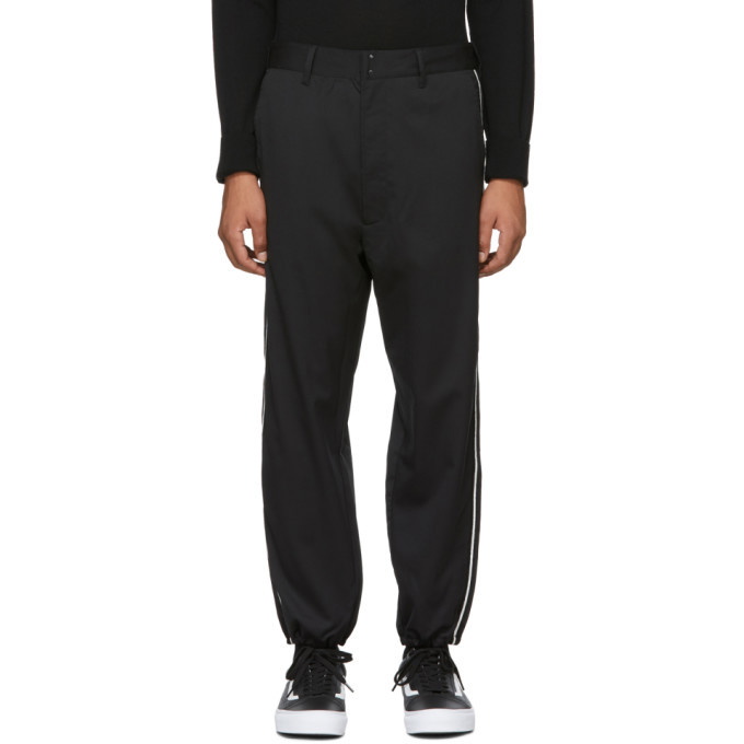 Photo: Diesel Black P-Empire-A Side Trousers