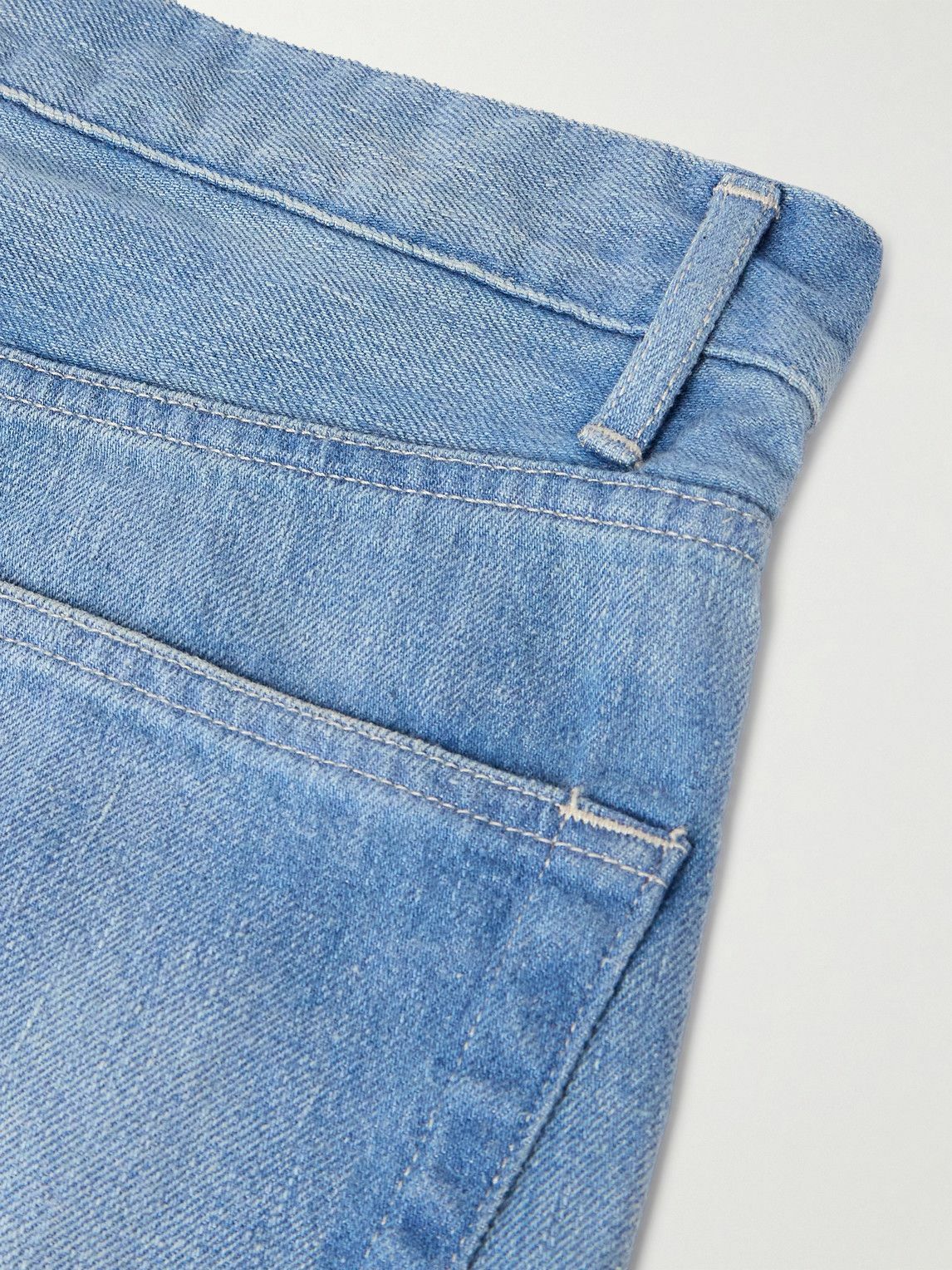 Auralee - Wide-Leg Selvedge Jeans - Blue