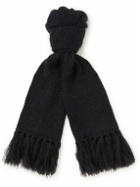 Massimo Alba - Fringed Mohair and Silk-Blend Scarf