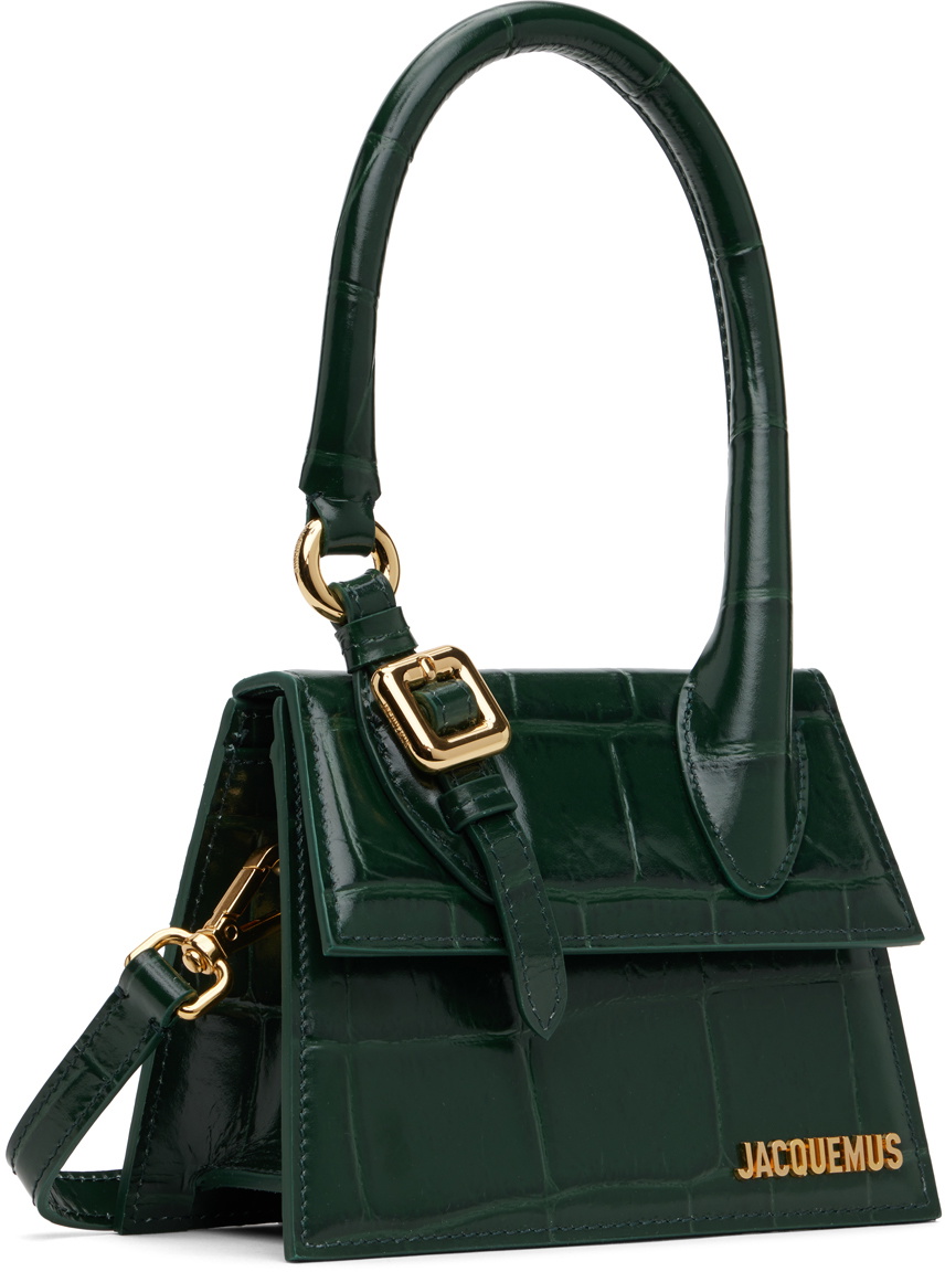 Jacquemus Green 'Le Chiquito Moyen Boucle' Bag Jacquemus