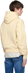 AMI Paris Beige Ami de Cœur Hoodie