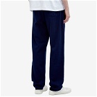 Oliver Spencer Men's Morton Pleated Trousers in Indigo Blue