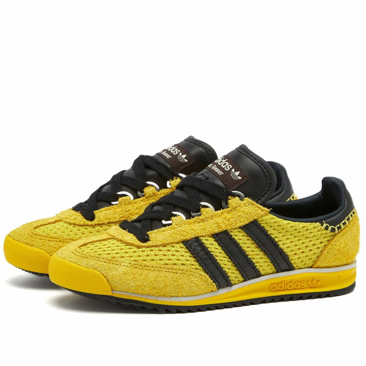 Photo: Adidas X Wales Bonner Sl76 Sneakers in Yellow