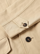 Incotex - TeknoSartorial Coated-Cotton Coat - Neutrals