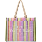 Marc Jacobs Multicolor 'The Stripe Mesh Large' Tote