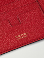 TOM FORD - Full-Grain Leather Passport Holder
