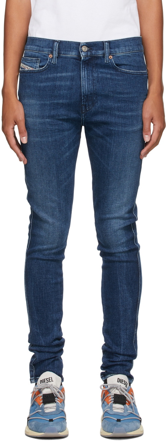 Diesel Blue D-istort Jeans Diesel