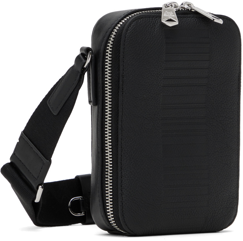 Paul Smith Black Small Mini Flight Pouch Paul Smith