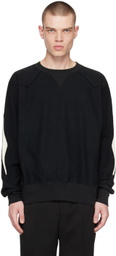 The Letters Black Western Sweatshirt