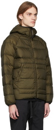 C.P. Company Khaki Down Hooded Liner Jacket